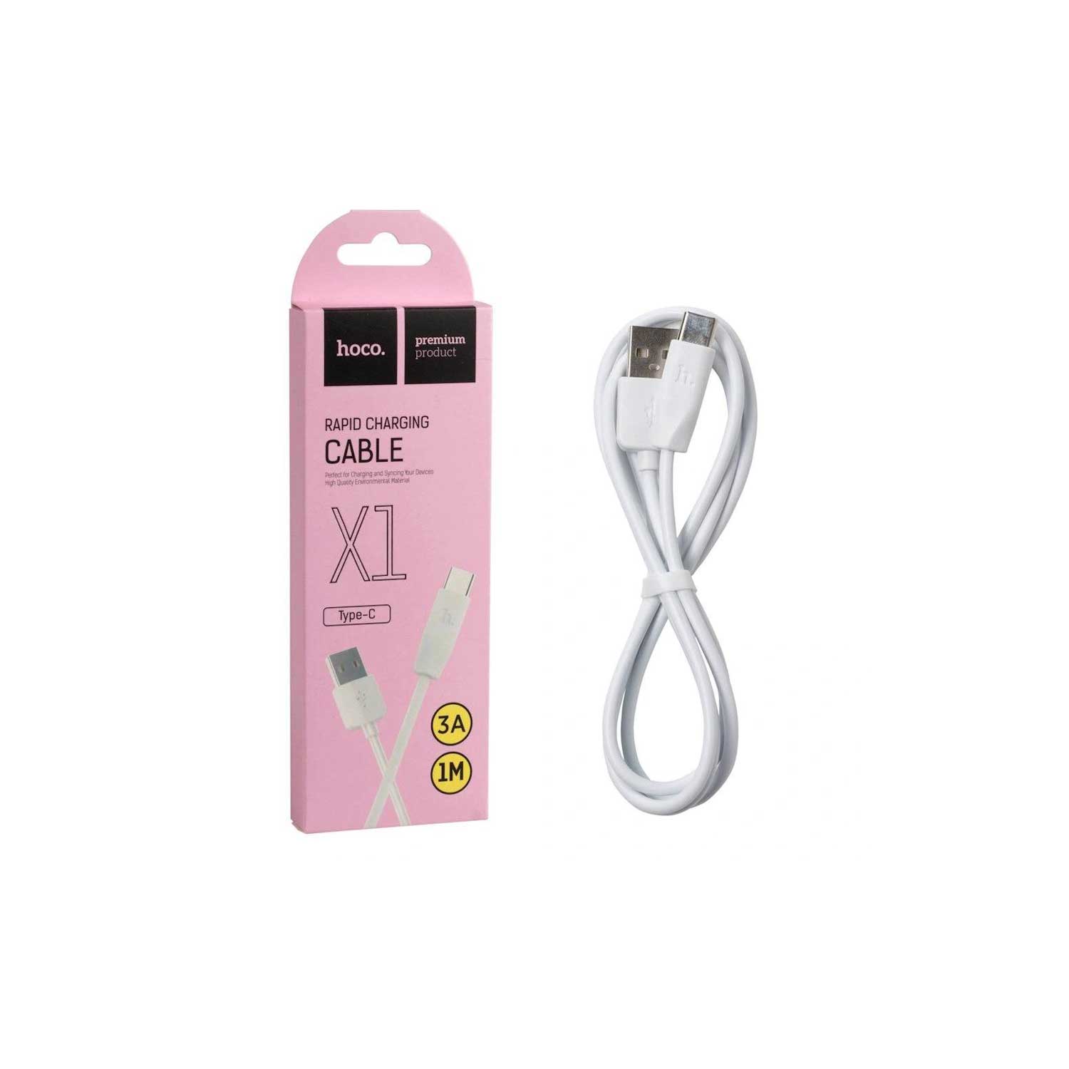 کابل شارژ تایپ سی هوکو مدل Hoco Type-C X1 3A – پالس پی سی