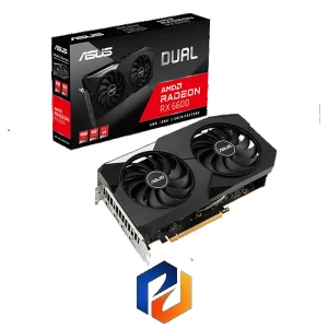 کارت گرافیک ASUS DUAL RX 6600 (استوک)