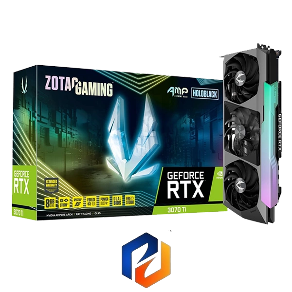 کارت گرافیک ZOTAC RTX 3070 Ti AMP Holo (استوک)