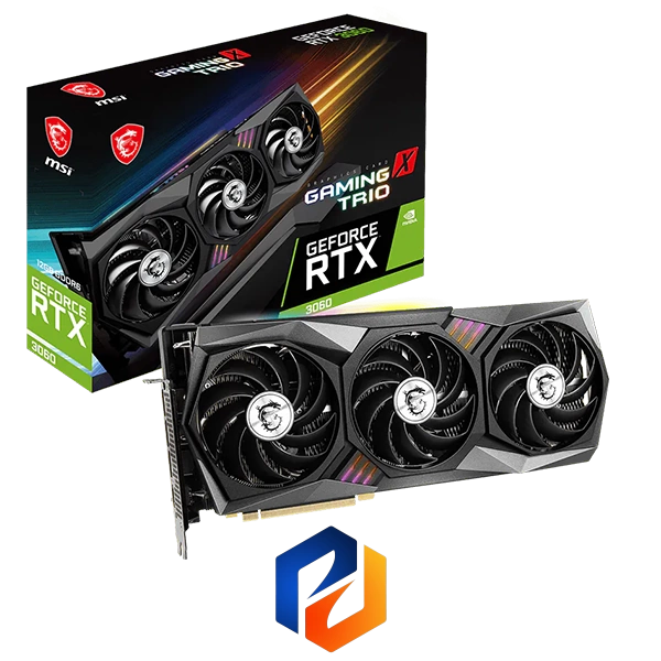 کارت گرافیک MSI RTX 3060 GAMING X TRIO 12GB (استوک)