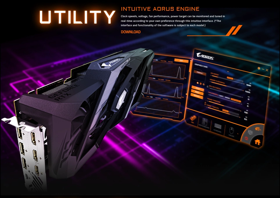 کارت گرافیک GIGABYTE AORUS 2080 SUPER استوک